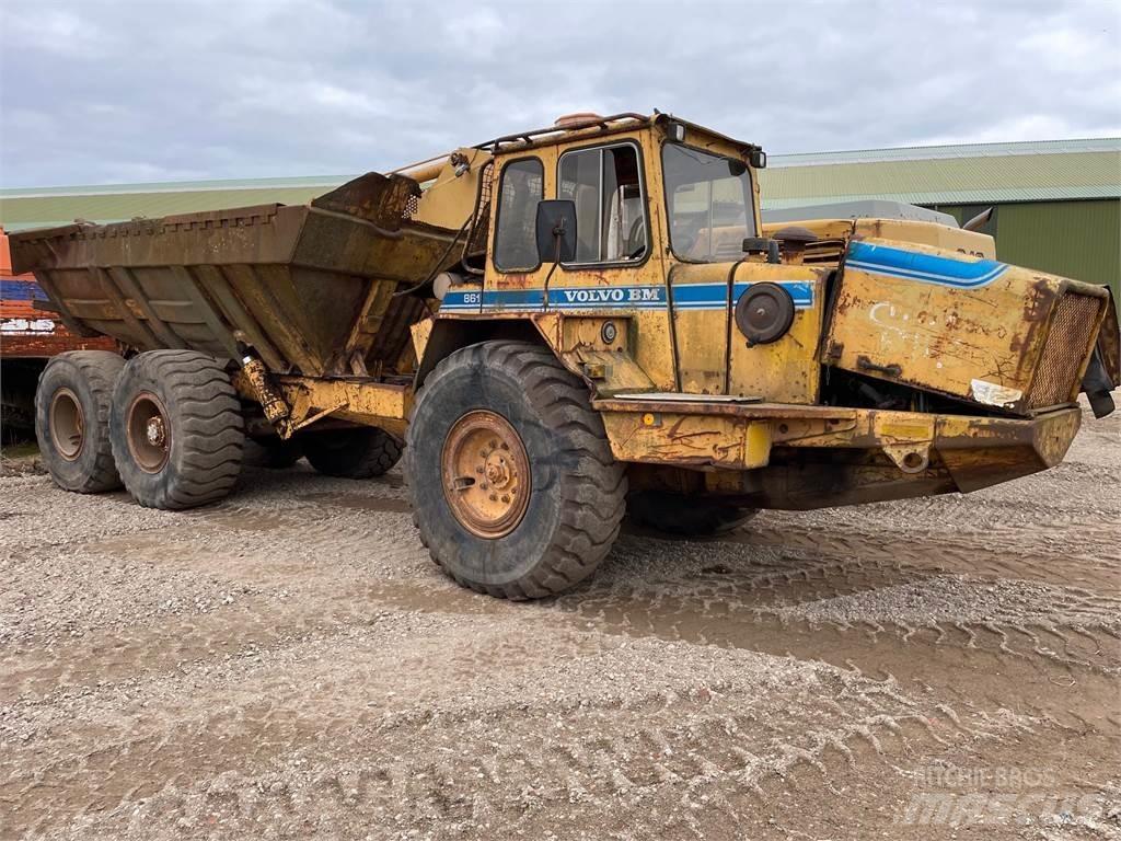 Volvo 861 dumper til ophug Statybiniai savivarčiai sunkvežimiai
