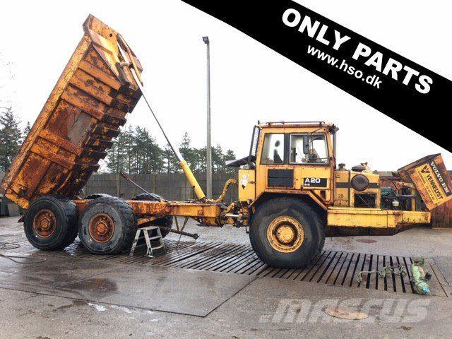Volvo A20 6x6 til ophug Statybiniai savivarčiai sunkvežimiai