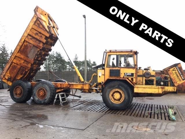 Volvo A20 6x6 til ophug Statybiniai savivarčiai sunkvežimiai