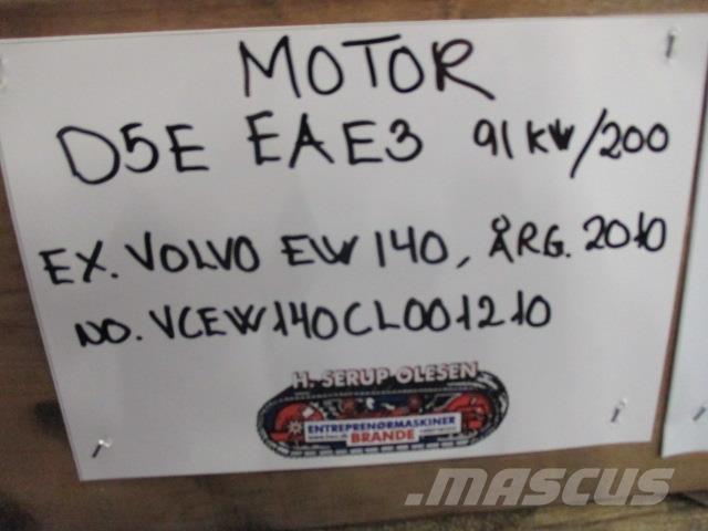 Volvo D5E EAE3 motordele Varikliai