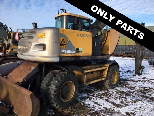 Volvo EW160 til ophug Vikšriniai ekskavatoriai