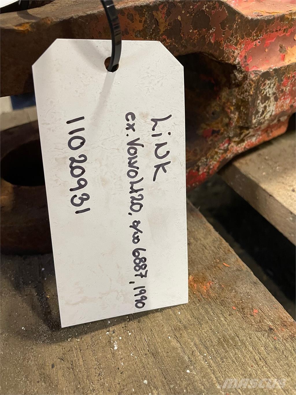 Volvo L120 Link Arm Kiti naudoti statybos komponentai