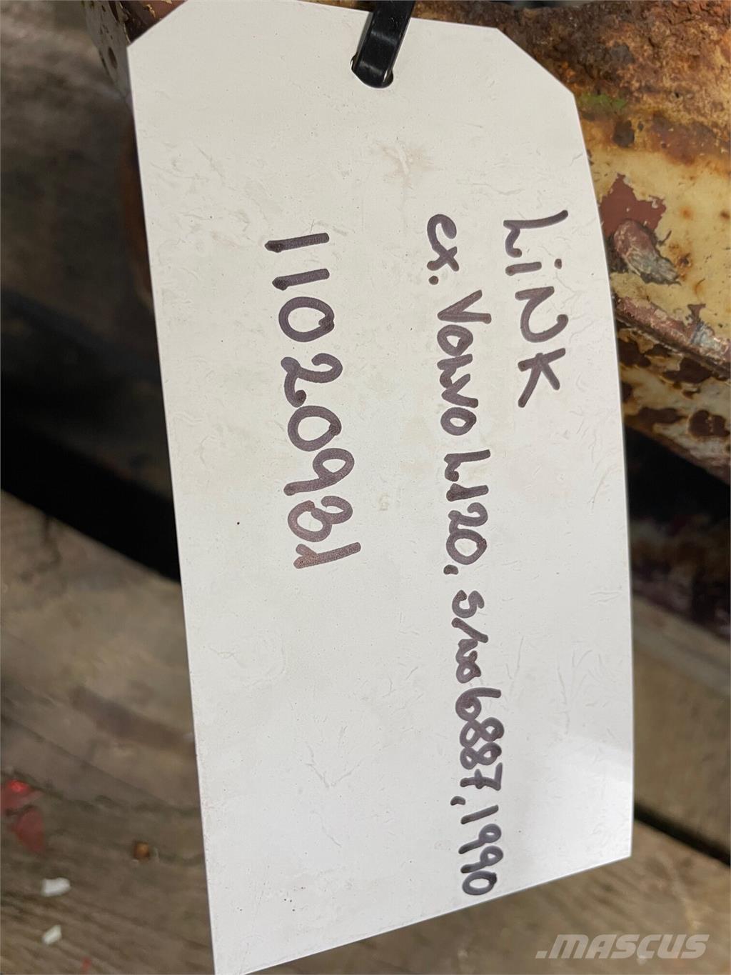 Volvo L120 Link Arm Kiti naudoti statybos komponentai