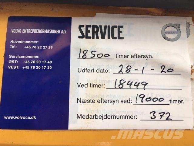 Volvo L120C til ophug Naudoti ratiniai krautuvai