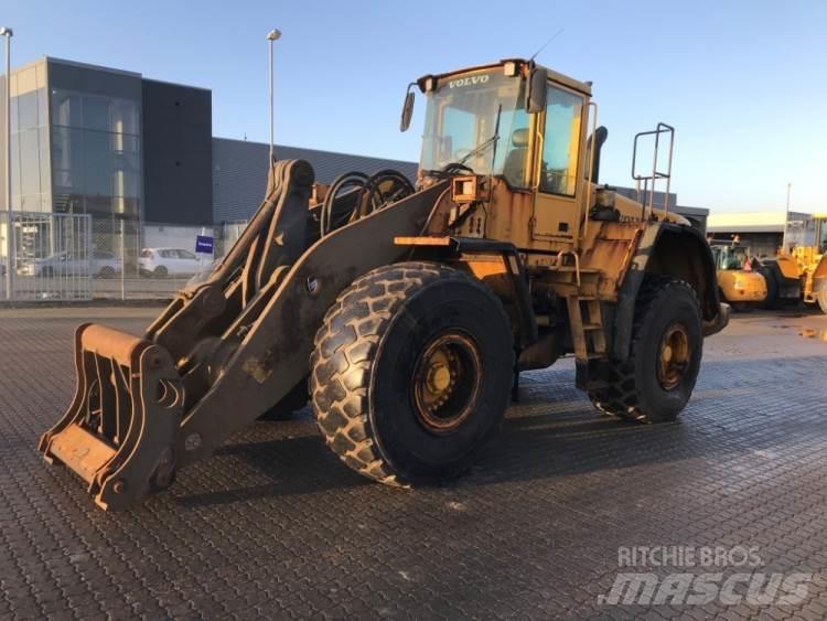 Volvo L180E til ophug Naudoti ratiniai krautuvai