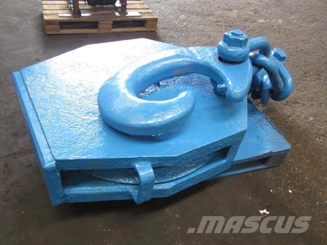  Wireblok - ca. 100 ton Kranų dalys ir įranga