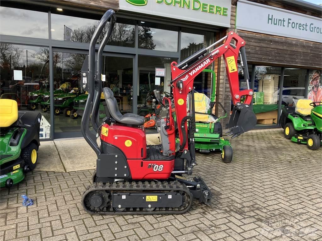 Yanmar SV08 Vikšriniai ekskavatoriai