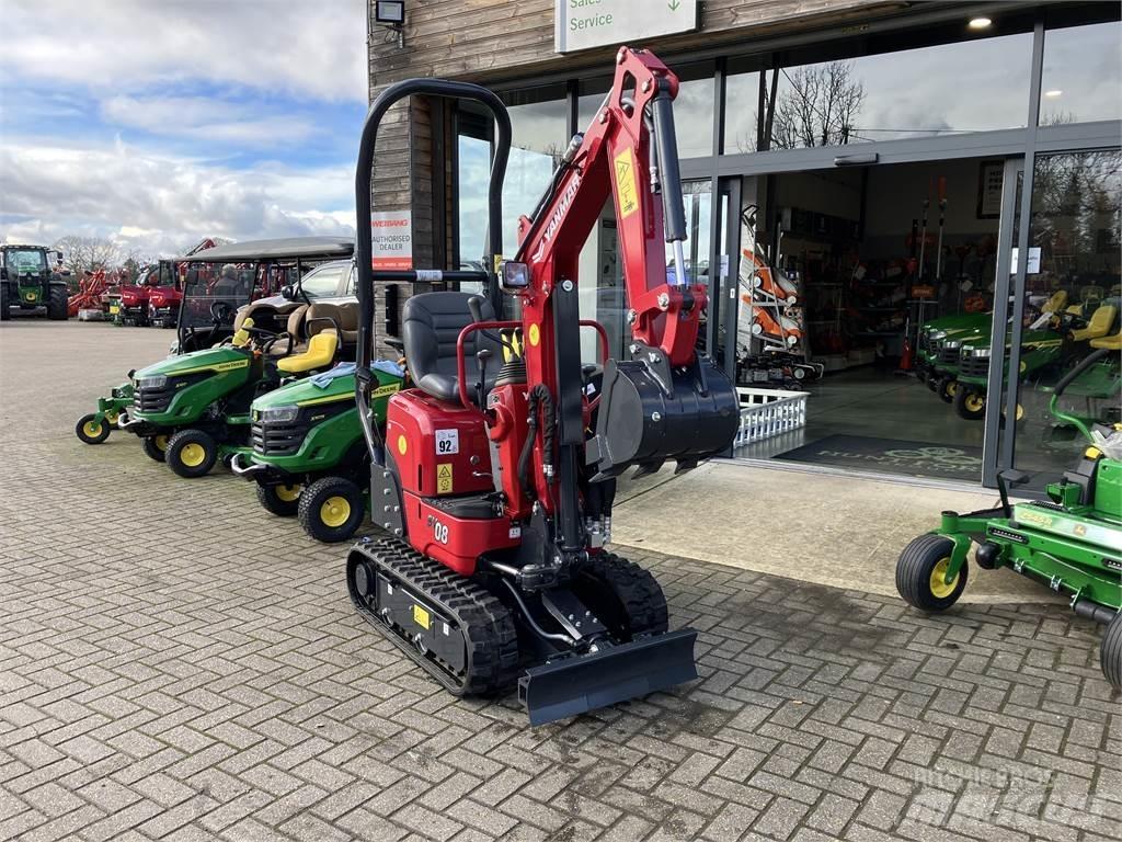 Yanmar SV08 Vikšriniai ekskavatoriai