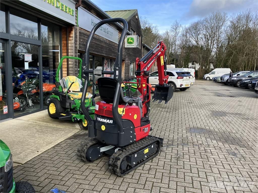 Yanmar SV08 Vikšriniai ekskavatoriai