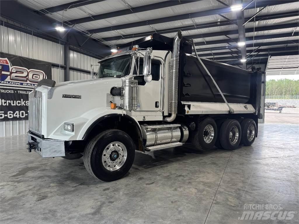 Kenworth T800 Savivarčių priekabų vilkikai