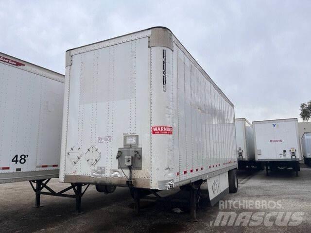 Wabash 28FT PUP TRAILER Savivartės priekabos