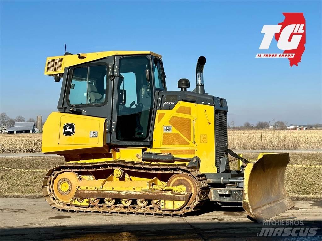 John Deere 450K Vikšriniai buldozeriai