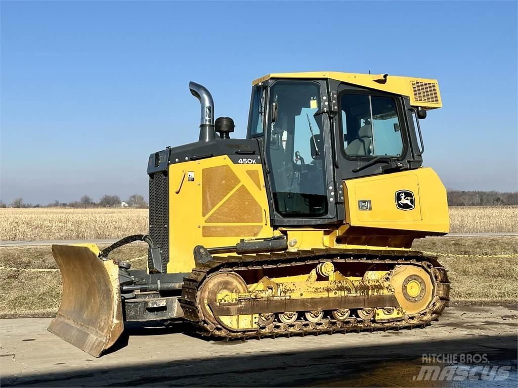 John Deere 450K Vikšriniai buldozeriai
