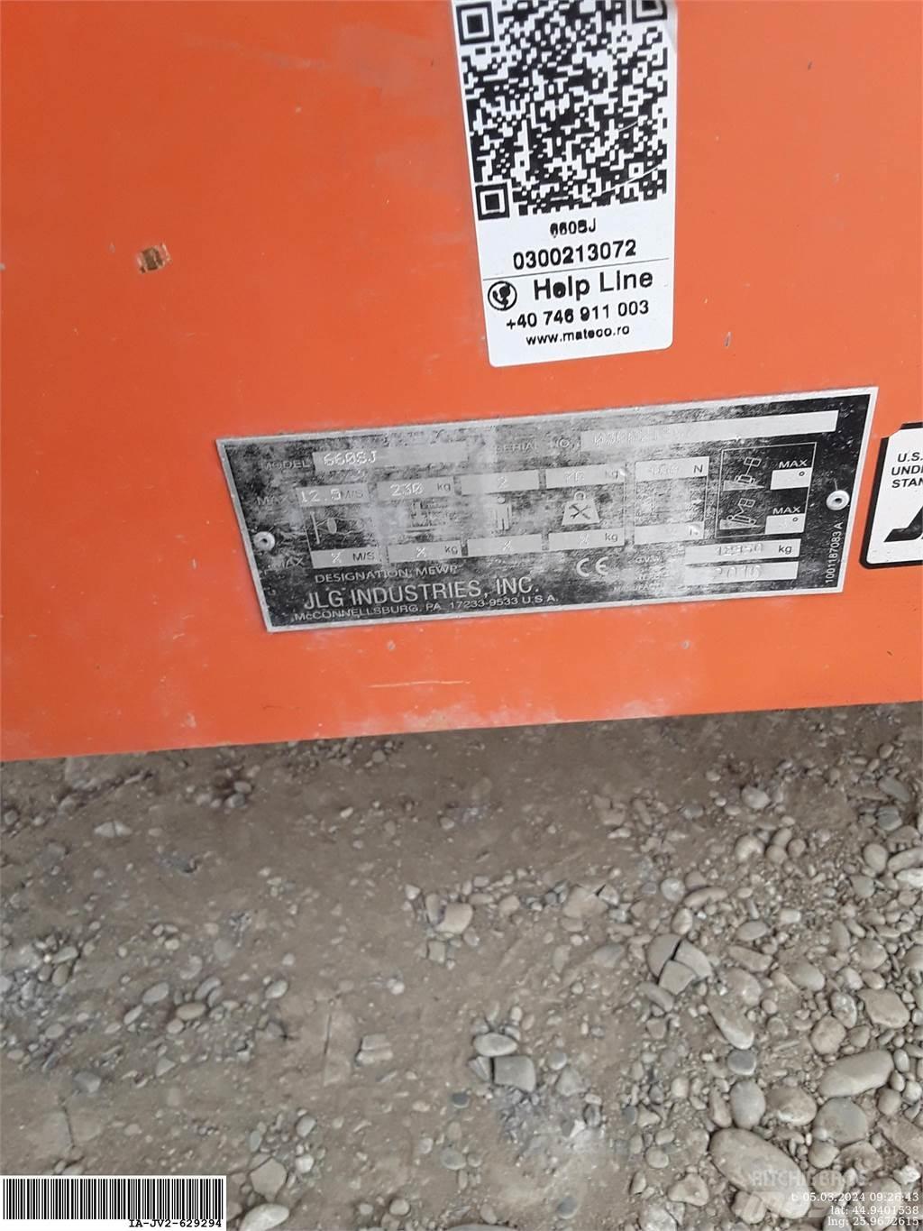 JLG 660SJ Alkūniniai keltuvai