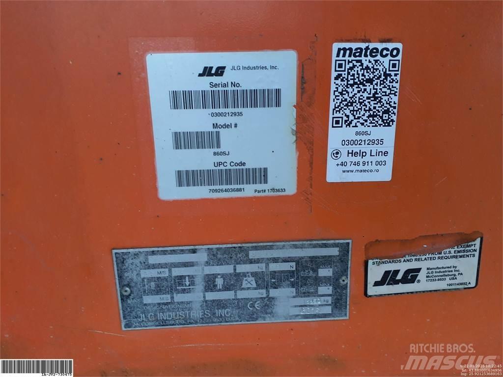 JLG 860SJ Alkūniniai keltuvai