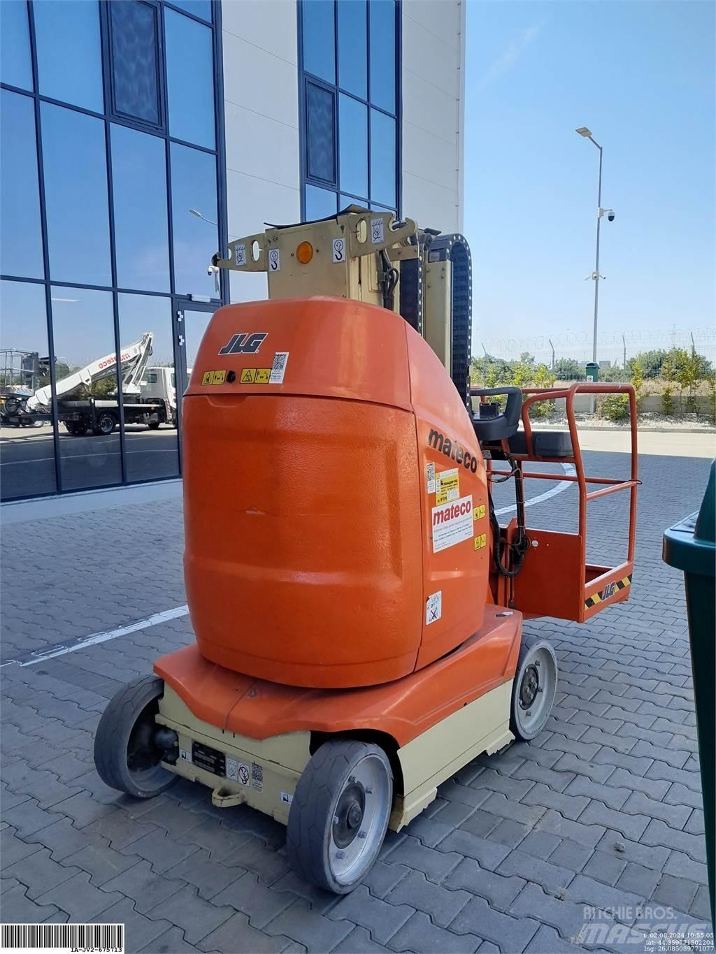 JLG Toucan 10E Vertikalūs stiebiniai keltuvai