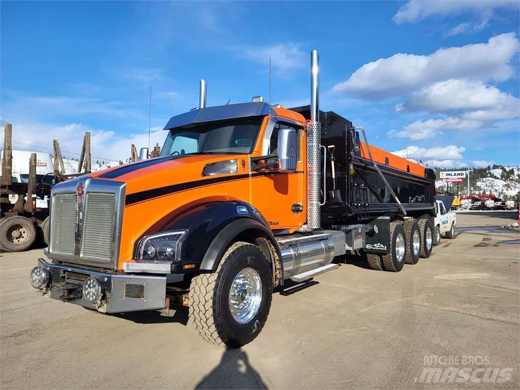 Kenworth T880 Savivarčių priekabų vilkikai