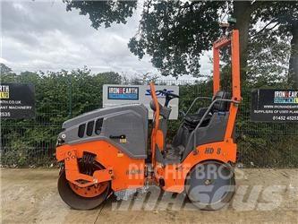 Hamm HD8 VV Roller Porinių būgnų volai