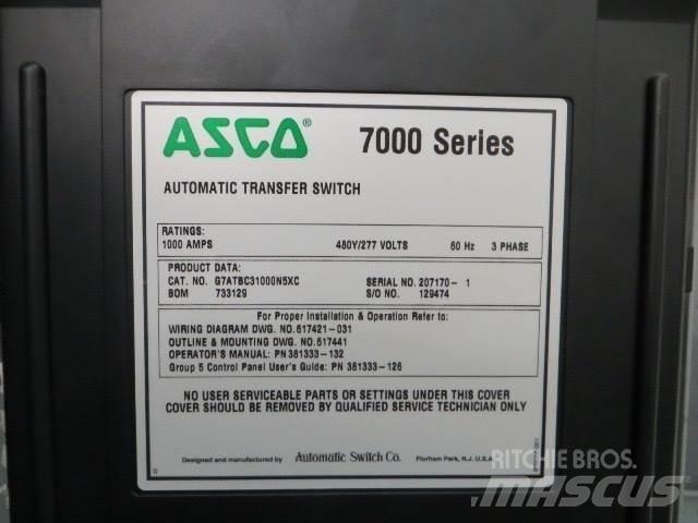 Asco POWER 7000 Kiti naudoti statybos komponentai