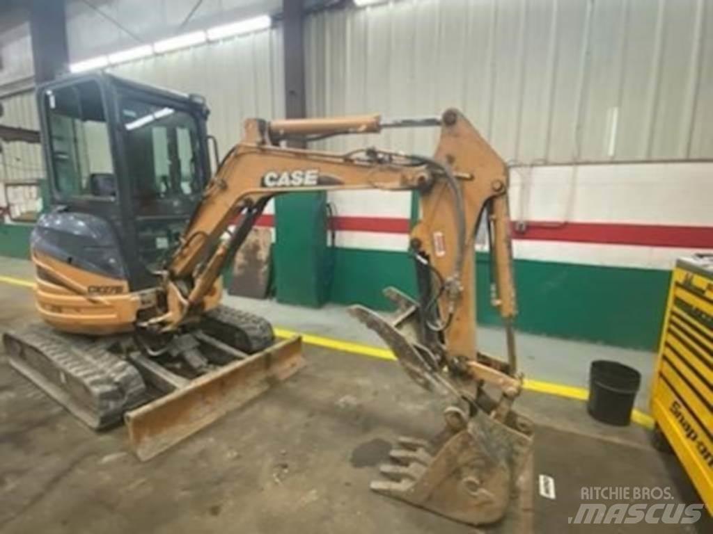 CASE CX27B Vikšriniai ekskavatoriai