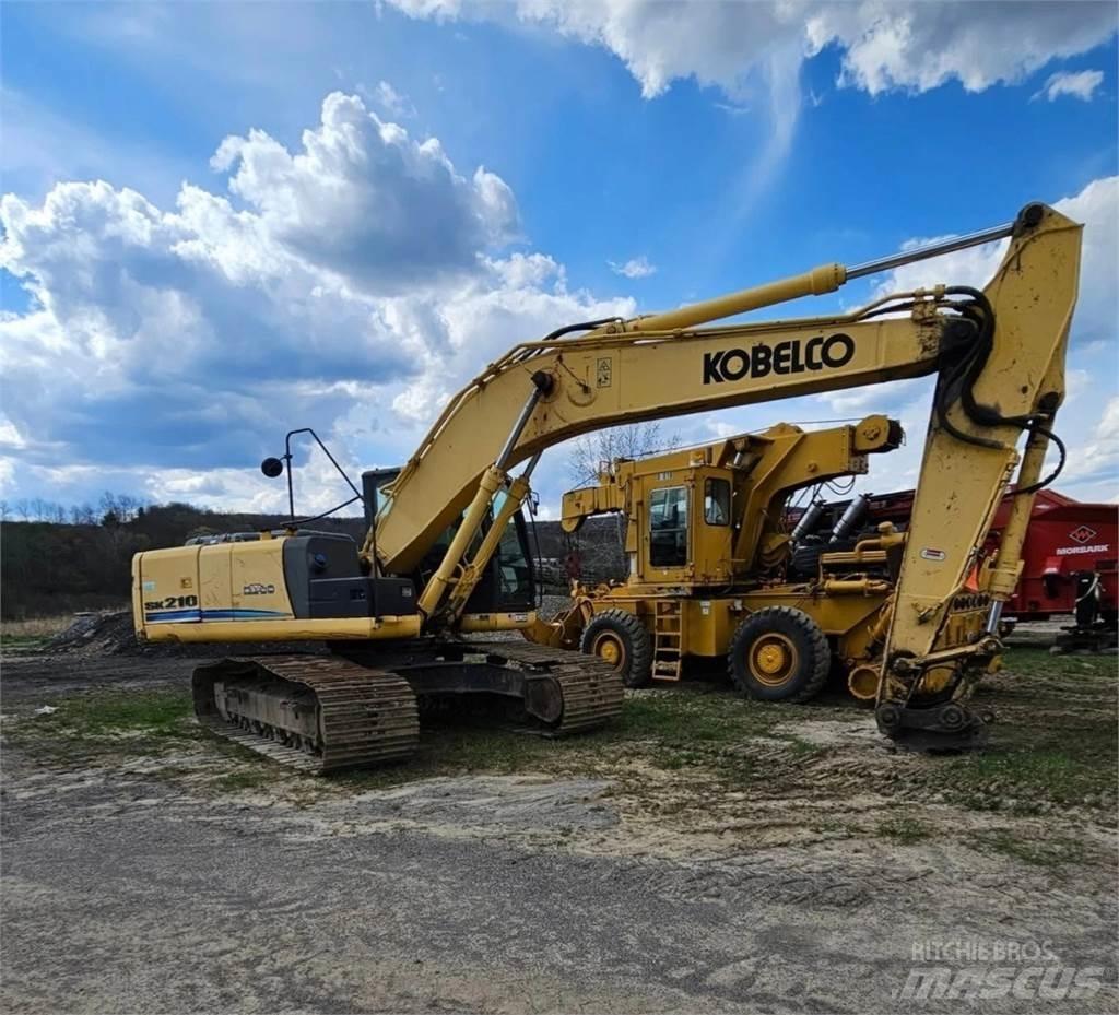 Kobelco Sk210LC Vikšriniai ekskavatoriai