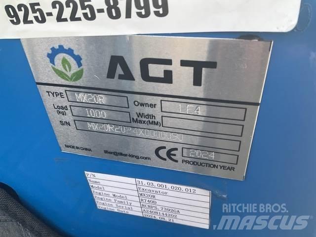 AGT MX20R Vikšriniai ekskavatoriai