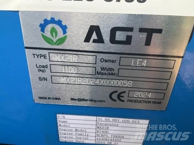 AGT MX21R Vikšriniai ekskavatoriai