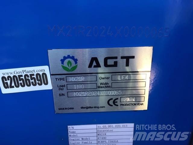 AGT MX21R Vikšriniai ekskavatoriai