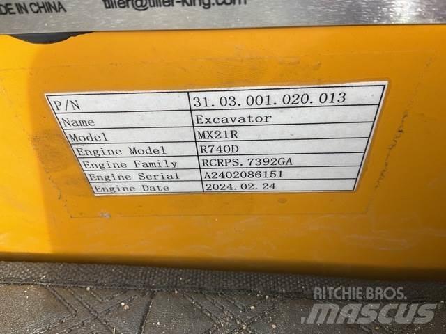 AGT MX21R Vikšriniai ekskavatoriai