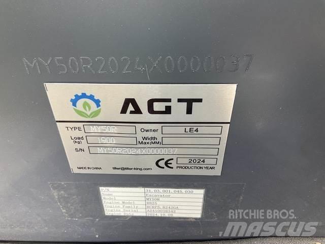 AGT MY50R Vikšriniai ekskavatoriai
