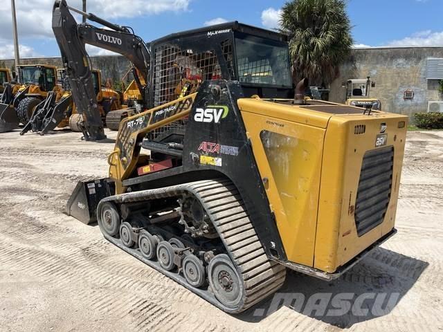 ASV RT75 Krautuvai su šoniniu pasukimu
