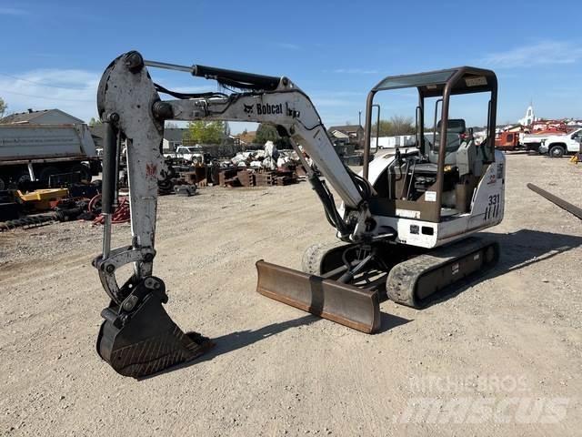 Bobcat 331 Vikšriniai ekskavatoriai