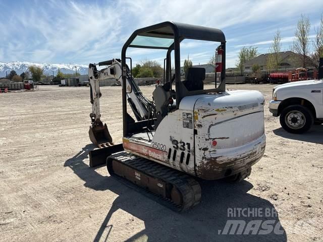 Bobcat 331 Vikšriniai ekskavatoriai