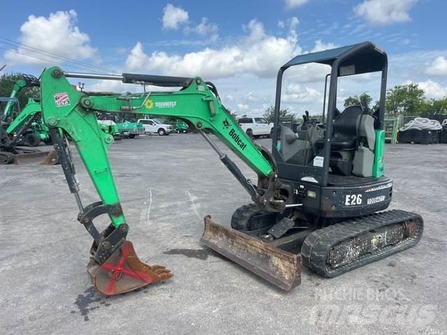 Bobcat E26 Vikšriniai ekskavatoriai