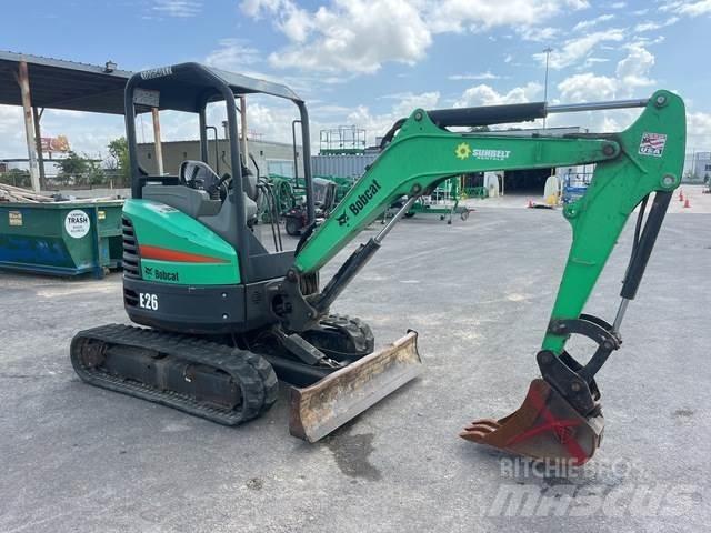 Bobcat E26 Vikšriniai ekskavatoriai