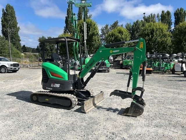 Bobcat E26 Vikšriniai ekskavatoriai