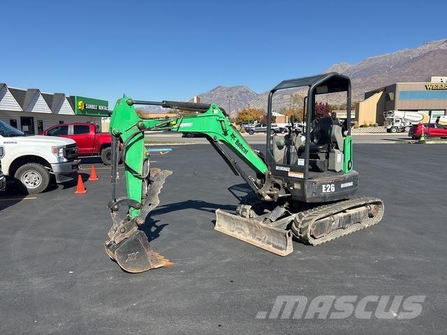 Bobcat E26 Vikšriniai ekskavatoriai