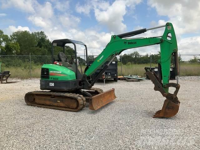 Bobcat E50 Vikšriniai ekskavatoriai