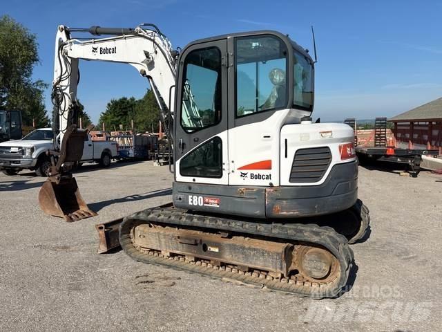 Bobcat E80A Vikšriniai ekskavatoriai