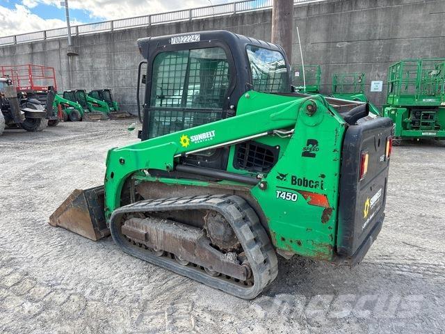 Bobcat T450 Krautuvai su šoniniu pasukimu