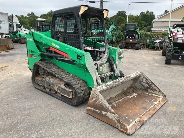 Bobcat T550 Krautuvai su šoniniu pasukimu