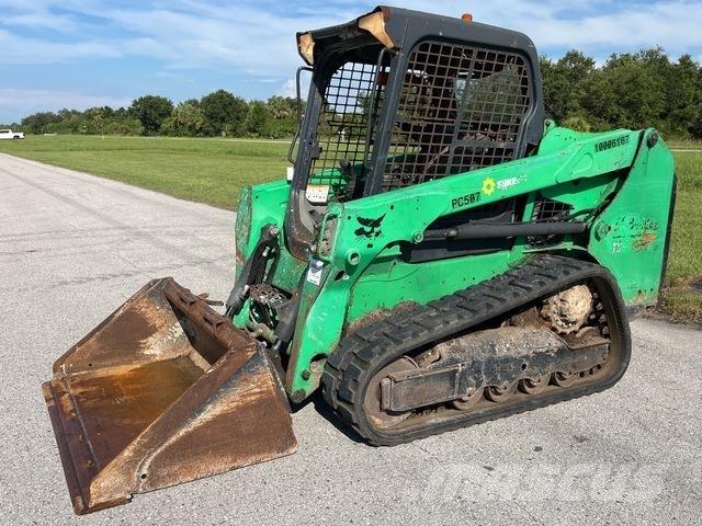 Bobcat T550 Krautuvai su šoniniu pasukimu