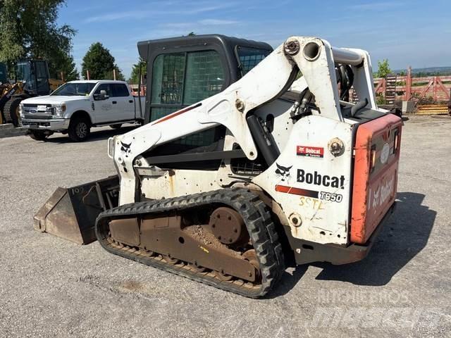 Bobcat T650 Krautuvai su šoniniu pasukimu