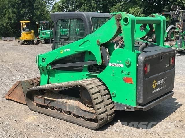 Bobcat T740 Krautuvai su šoniniu pasukimu