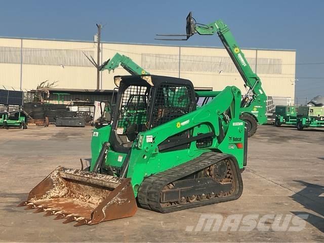 Bobcat T740 Krautuvai su šoniniu pasukimu