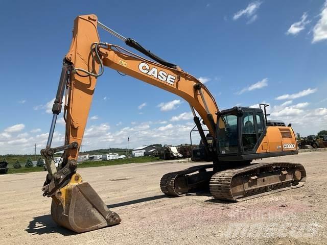 CASE CX300D Vikšriniai ekskavatoriai