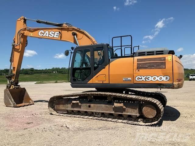 CASE CX300D Vikšriniai ekskavatoriai