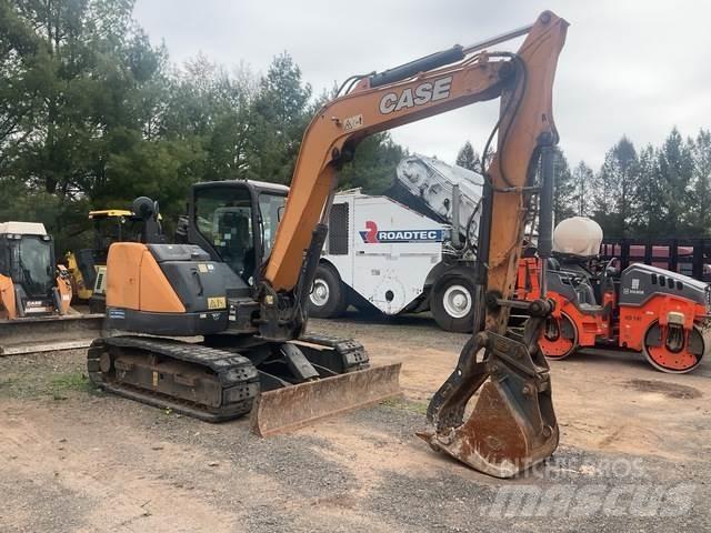 CASE CX80C Vikšriniai ekskavatoriai