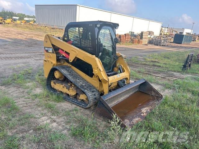 CAT 239D Krautuvai su šoniniu pasukimu