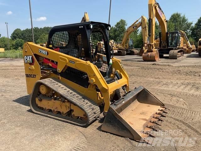 CAT 239D3 Krautuvai su šoniniu pasukimu